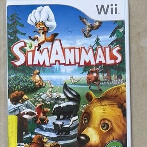 SimAnimals Wii Game 2008 Electronic Arts . Instruction booklet included R: E